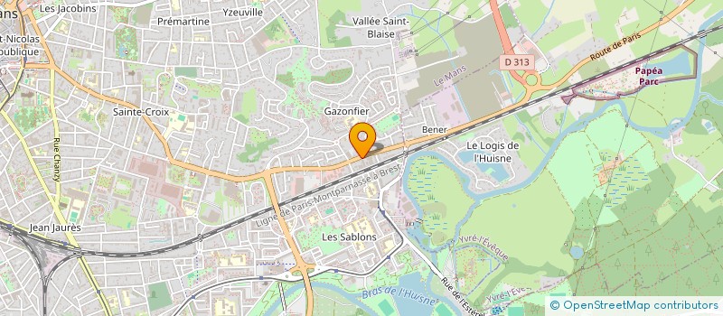 localisation de l'entreprise MONSIEUR JEAN LATOUCHE  LE MANS