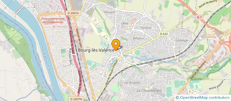 localisation de l'entreprise MONSIEUR JEAN LATOUR à BOURG-LES-VALENCE
