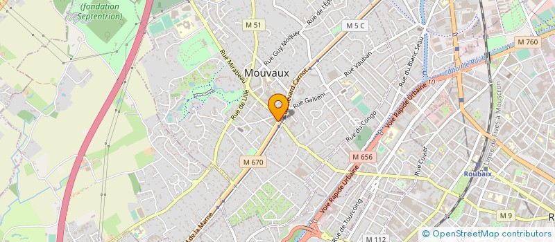 localisation de l'entreprise MONSIEUR JEAN LATOUR  MOUVAUX