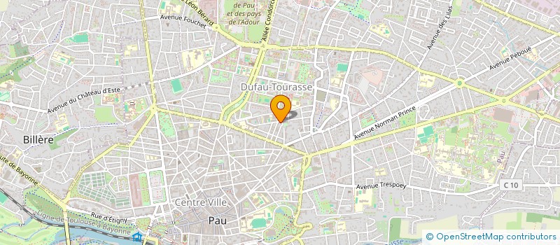 localisation de l'entreprise MONSIEUR JEAN LATRUBESSE à PAU