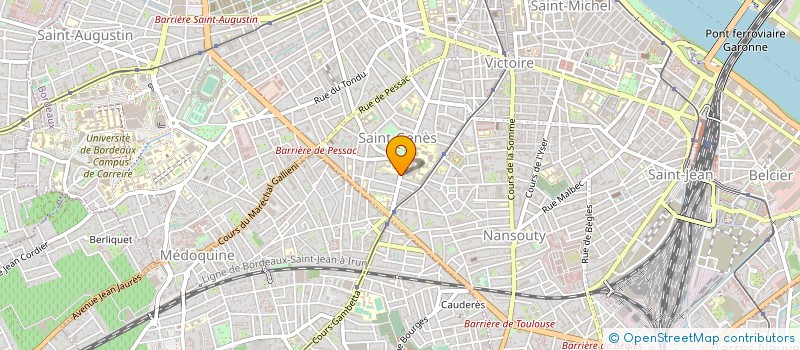 localisation de l'entreprise MONSIEUR JEAN LATXAGUE à BORDEAUX