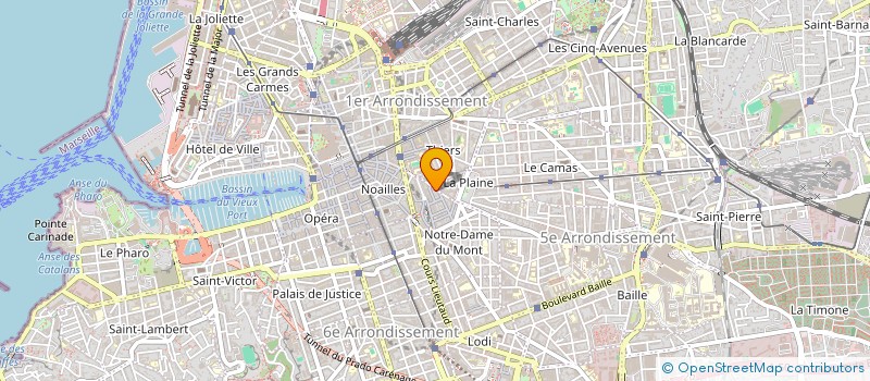localisation de l'entreprise MONSIEUR JEAN LAUBE à MARSEILLE