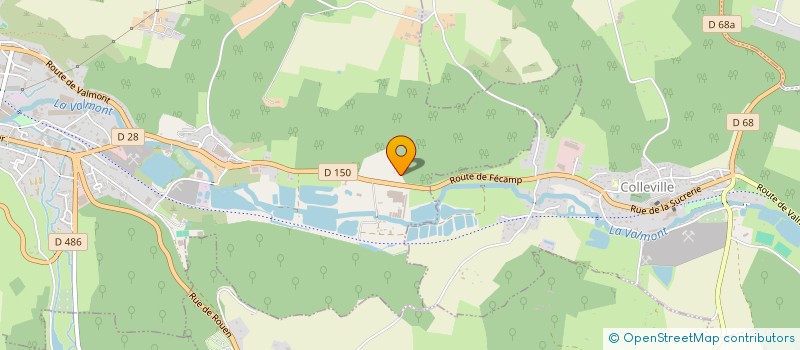 localisation de l'entreprise MONSIEUR JEAN LAUDE  FECAMP