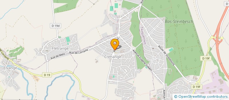 localisation de l'entreprise MONSIEUR JEAN LAUER  CREHANGE