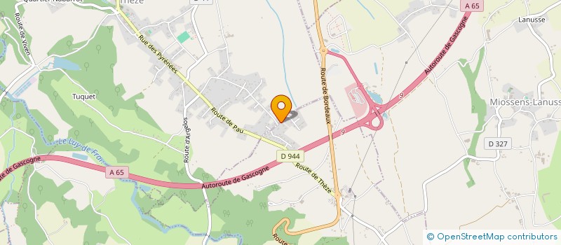 localisation de l'entreprise MONSIEUR JEAN LAULHE  LASCLAVERIES