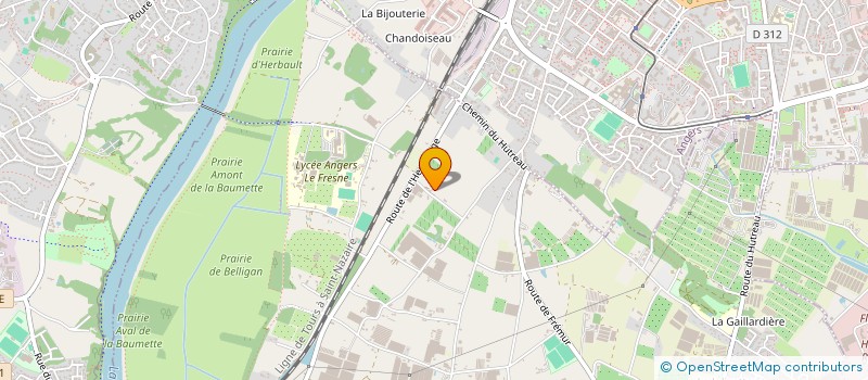 localisation de l'entreprise MONSIEUR JEAN LAUREAU  STE GEMMES SUR LOIRE