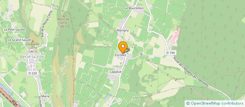 localisation de l'entreprise MONSIEUR JEAN LAURENT  VERZE