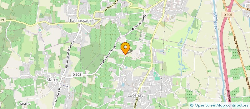 localisation de l'entreprise MONSIEUR JEAN LAURENT  LUCENAY