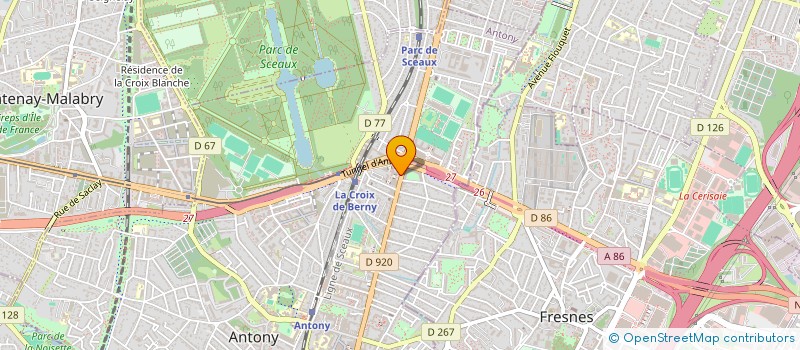 localisation de l'entreprise MONSIEUR JEAN LAURENT à ANTONY