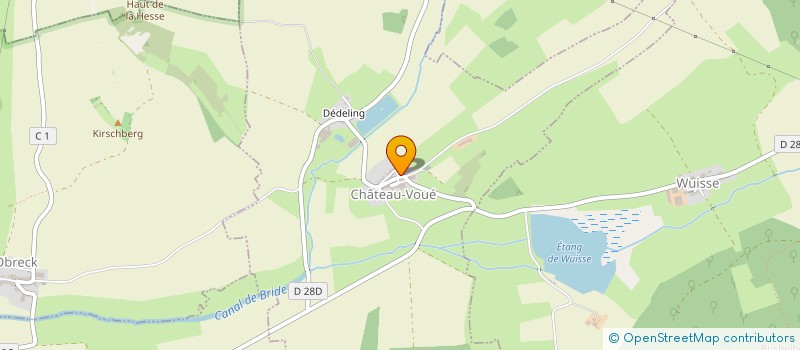 localisation de l'entreprise MONSIEUR JEAN LAURENT  CHATEAU-VOUE