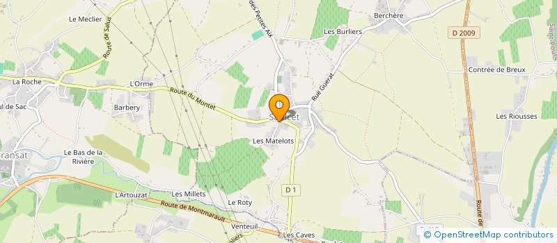localisation de l'entreprise MONSIEUR JEAN LAURENT à SAULCET