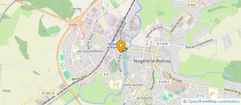 localisation de l'entreprise MONSIEUR JEAN LAURENT à NOGENT-LE-ROTROU