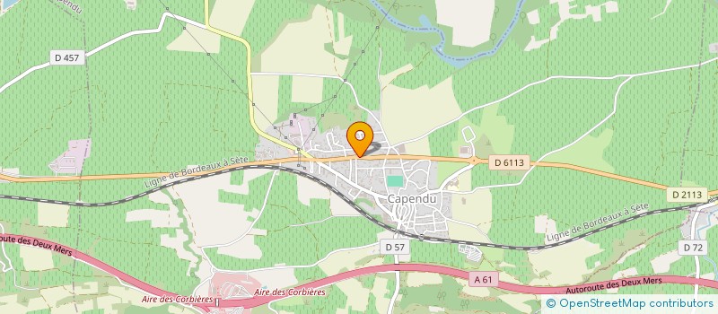 localisation de l'entreprise MONSIEUR JEAN-LAURENT CANAL  SOUILHE