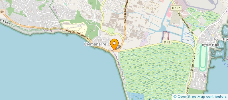 localisation de l'entreprise MONSIEUR JEAN-LAURENT CIANELL à HYERES