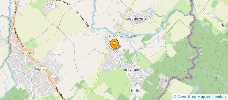 localisation de l'entreprise MONSIEUR JEAN-LAURENT FERVEL à VERSONNEX