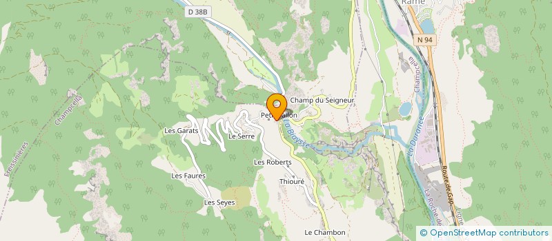 localisation de l'entreprise MONSIEUR JEAN-LAURENT GREGOIRE  FREISSINIERES