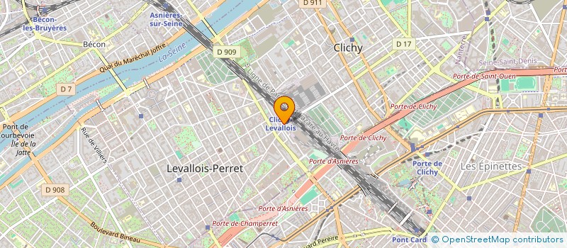 localisation de l'entreprise MONSIEUR JEAN-LAURENT TURBET à LEVALLOIS-PERRET