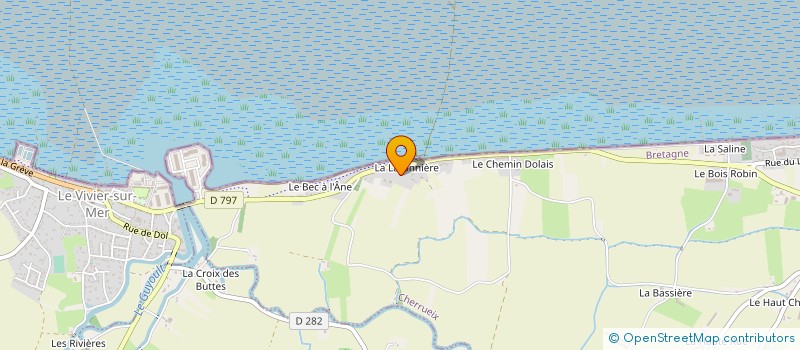 localisation de l'entreprise MONSIEUR JEAN LAURENTI  CHERRUEIX