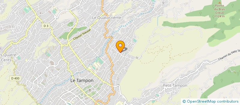 localisation de l'entreprise MONSIEUR JEAN LAURET à LE TAMPON