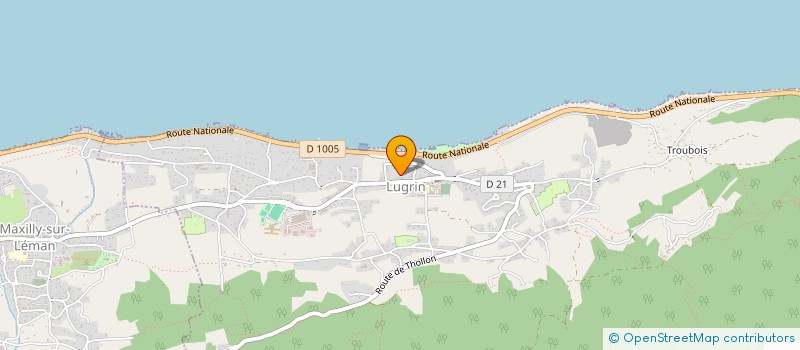 localisation de l'entreprise MONSIEUR JEAN LAUSENAZ  CHEVENOZ