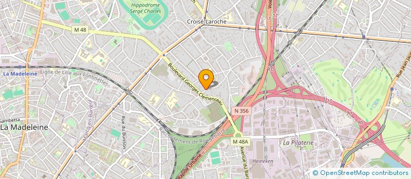 localisation de l'entreprise MONSIEUR JEAN LAUWERIE à MARCQ-EN-BARŒUL