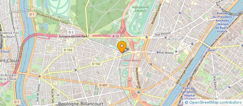 localisation de l'entreprise MONSIEUR JEAN LAUZEL à BOULOGNE-BILLANCOURT