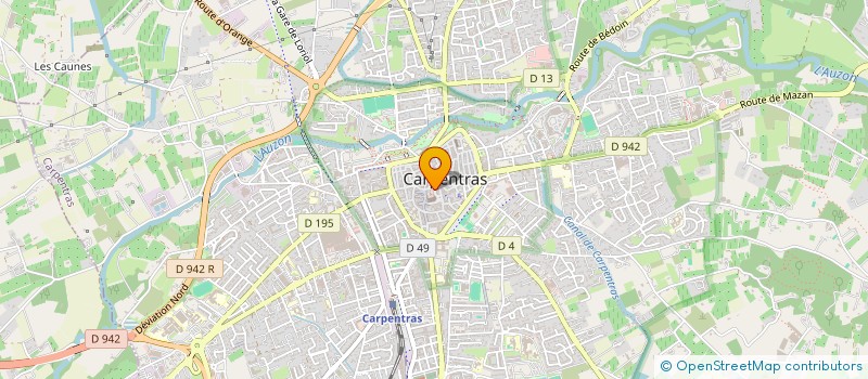 localisation de l'entreprise MONSIEUR JEAN LAVAL  CARPENTRAS