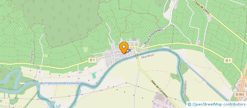 localisation de l'entreprise MONSIEUR JEAN LAVAL  CUMIERES