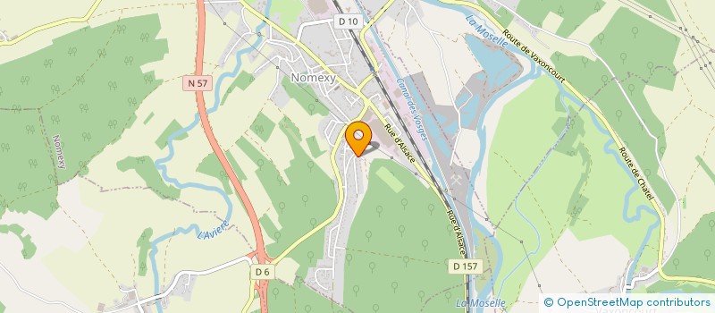 localisation de l'entreprise MONSIEUR JEAN LAVALLEE à NOMEXY