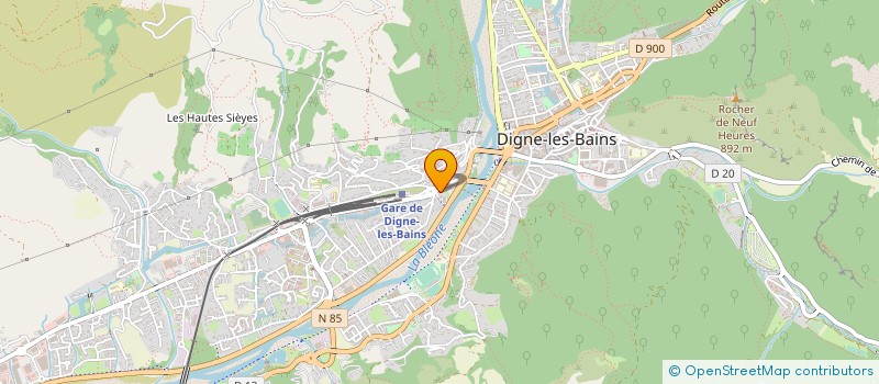 localisation de l'entreprise MONSIEUR JEAN LAVAU à DIGNE-LES-BAINS