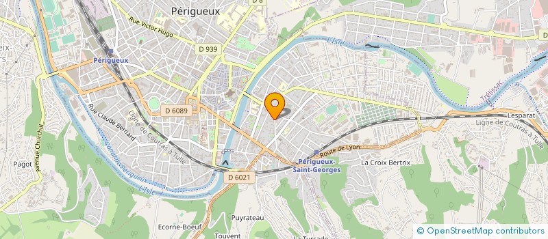 localisation de l'entreprise MONSIEUR JEAN LAVAUD à PERIGUEUX