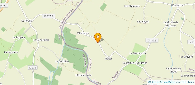 localisation de l'entreprise MONSIEUR JEAN LAVENANT à ROHAIRE