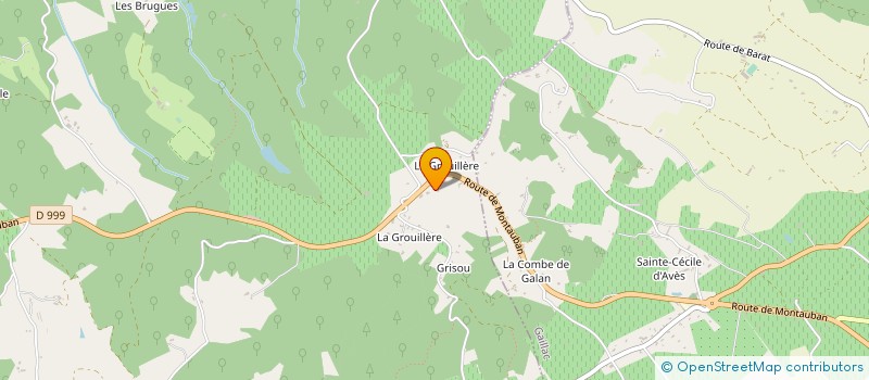 localisation de l'entreprise MONSIEUR JEAN LAVERGNE  PARISOT