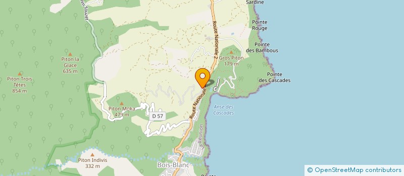 localisation de l'entreprise MONSIEUR JEAN LAVERNAY  SAINTE-ROSE