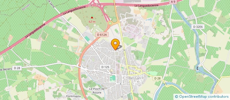 localisation de l'entreprise MONSIEUR JEAN LAVERSENNE à BESSAN