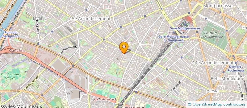 localisation de l'entreprise MONSIEUR JEAN LAVIGNE  PARIS