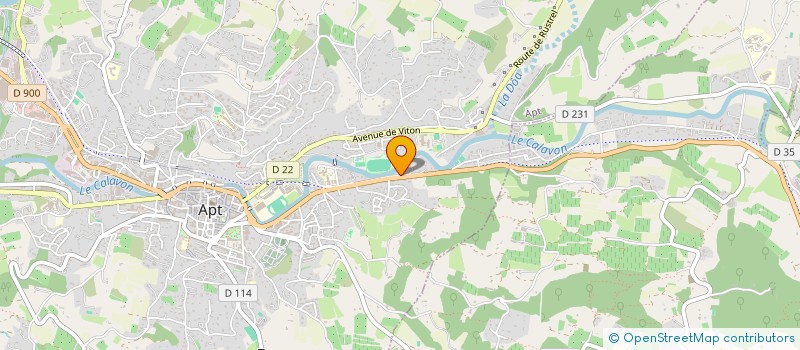 localisation de l'entreprise MONSIEUR JEAN LAVILLE  APT