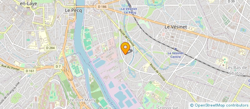 localisation de l'entreprise MONSIEUR JEAN LAVIOLLE à LE VESINET