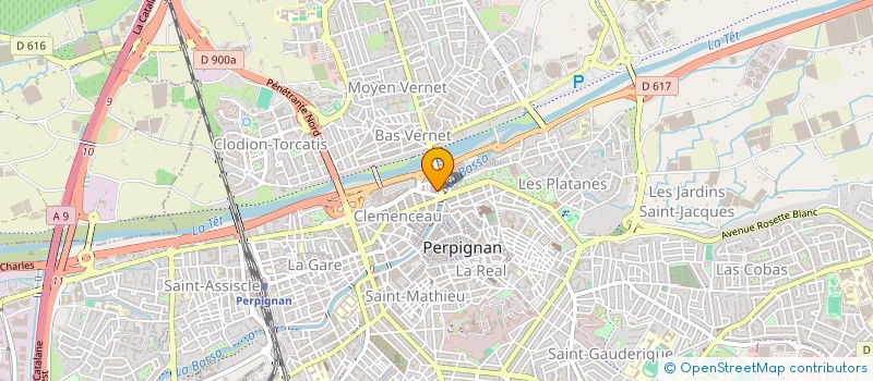 localisation de l'entreprise MONSIEUR JEAN LAVOCAT  PERPIGNAN