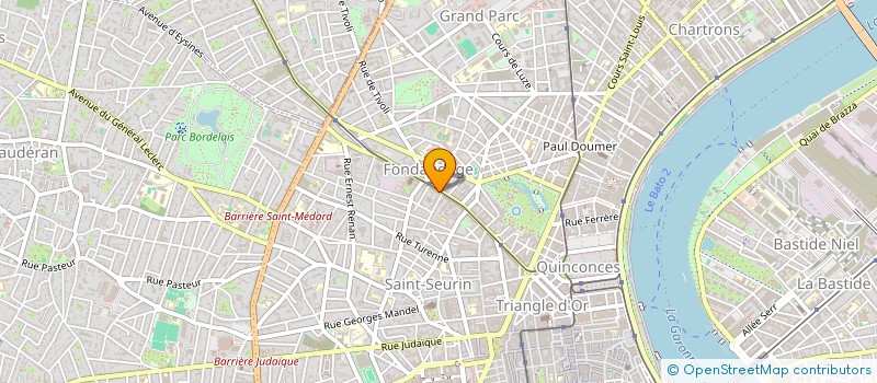 localisation de l'entreprise MONSIEUR JEAN LE BAIL  BORDEAUX