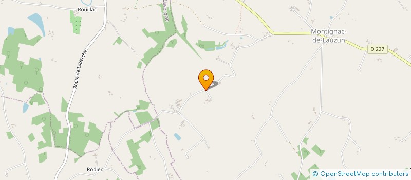 localisation de l'entreprise MONSIEUR JEAN LE BEC  MONTIGNAC-DE-LAUZUN