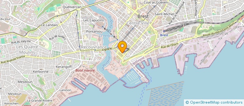 localisation de l'entreprise MONSIEUR JEAN LE BIHAN à BREST