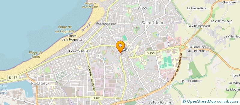 localisation de l'entreprise MONSIEUR JEAN LE BOT  SAINT-MALO