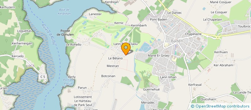 localisation de l'entreprise MONSIEUR JEAN LE BOULICAUT à BADEN