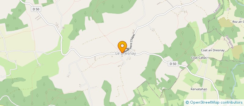 localisation de l'entreprise MONSIEUR JEAN LE CAM  LOGUIVY-PLOUGRAS