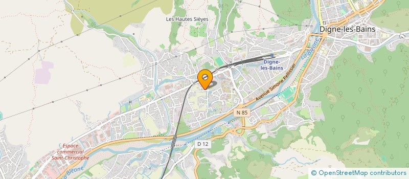 localisation de l'entreprise MONSIEUR JEAN LE-CARRO  DIGNE-LES-BAINS