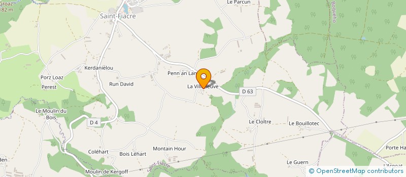 localisation de l'entreprise MONSIEUR JEAN LE COQUEN à SAINT-FIACRE
