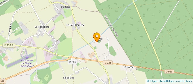 localisation de l'entreprise MONSIEUR JEAN LE DENMAT à SAINT-MICHEL-TUBOEUF
