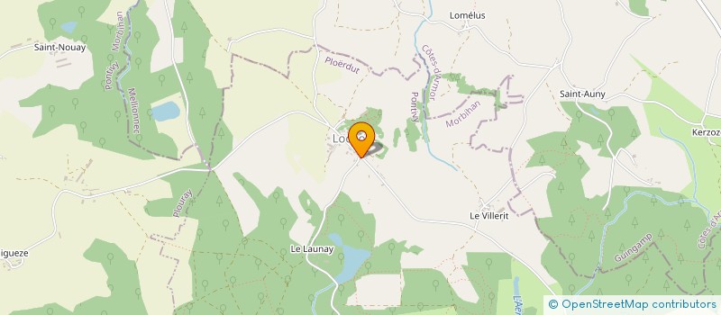 localisation de l'entreprise MONSIEUR JEAN LE DENMAT  PLOERDUT