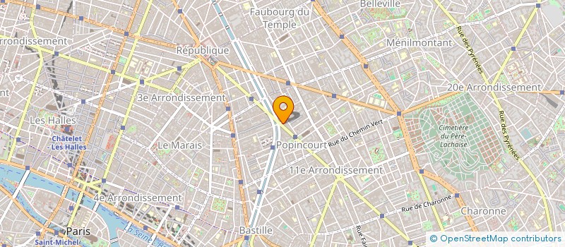 localisation de l'entreprise MONSIEUR JEAN LE FUR  PARIS